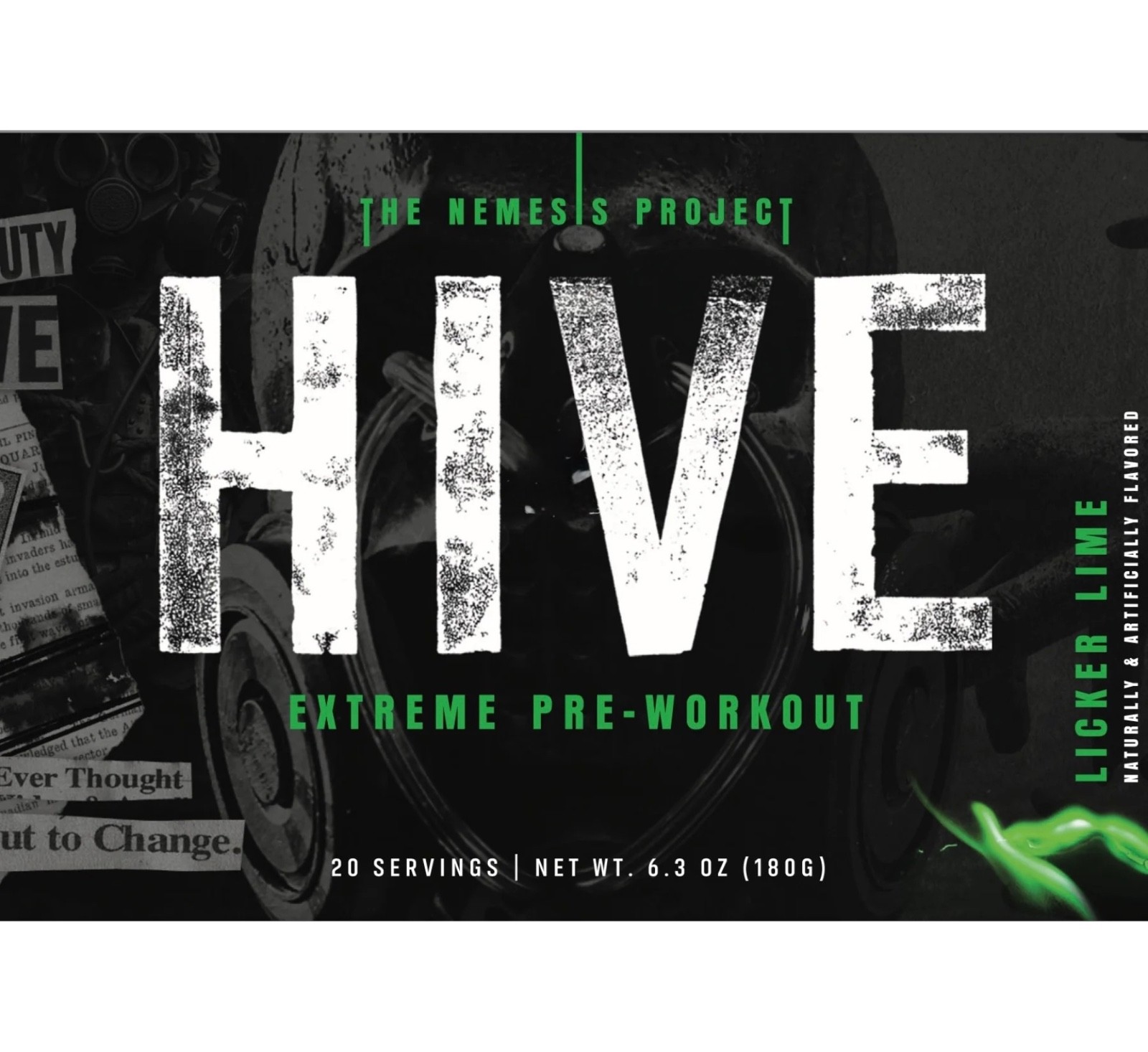 HIVE High Stim Pre-Workout by The Nemesis Project Punch V3 like Dark Labs pre’s
