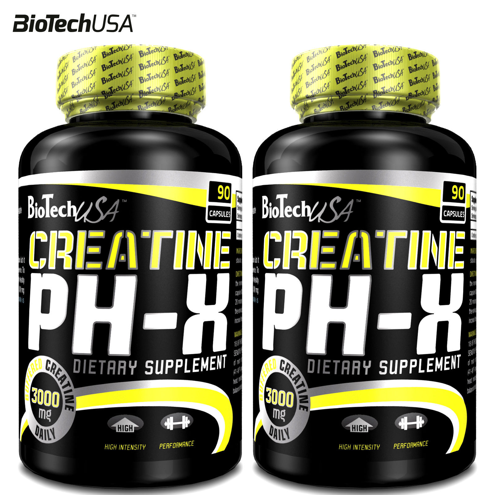 Creatine PH-X 90/180 Caps. Creatine Alkaline Buffered Monohydrate Muscle Growth