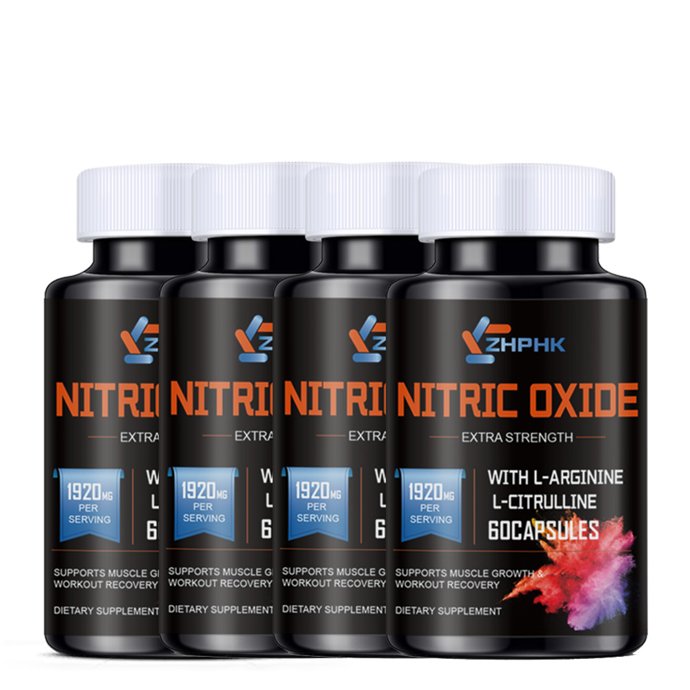 Nitric Oxide & Circulation Booster | L-Arginine, L-Citrulline | Extra Strength