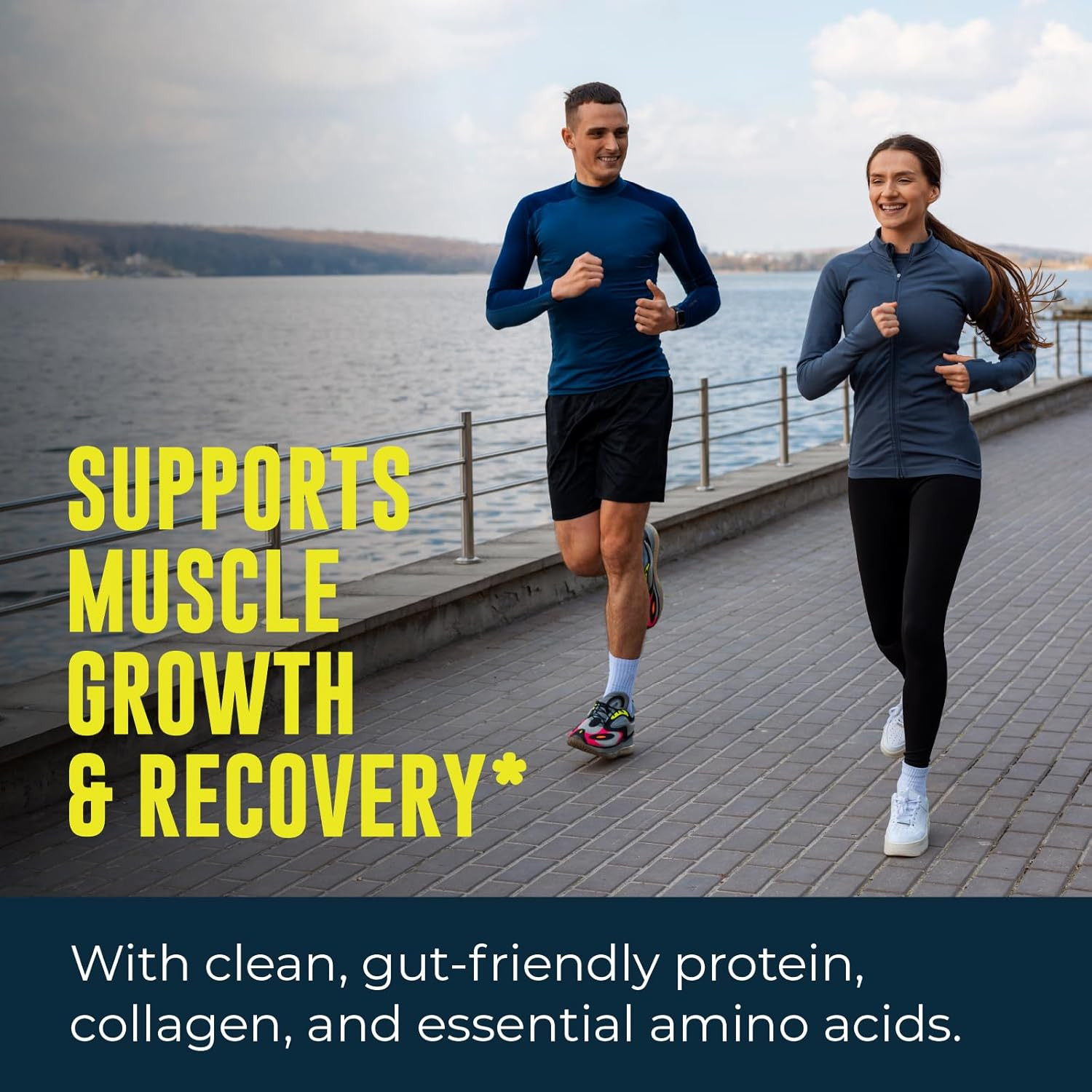 Grass Fed Beef Protein Powder – 22G Protein, 17G Collagen, 18 Amino Acids, Non-G