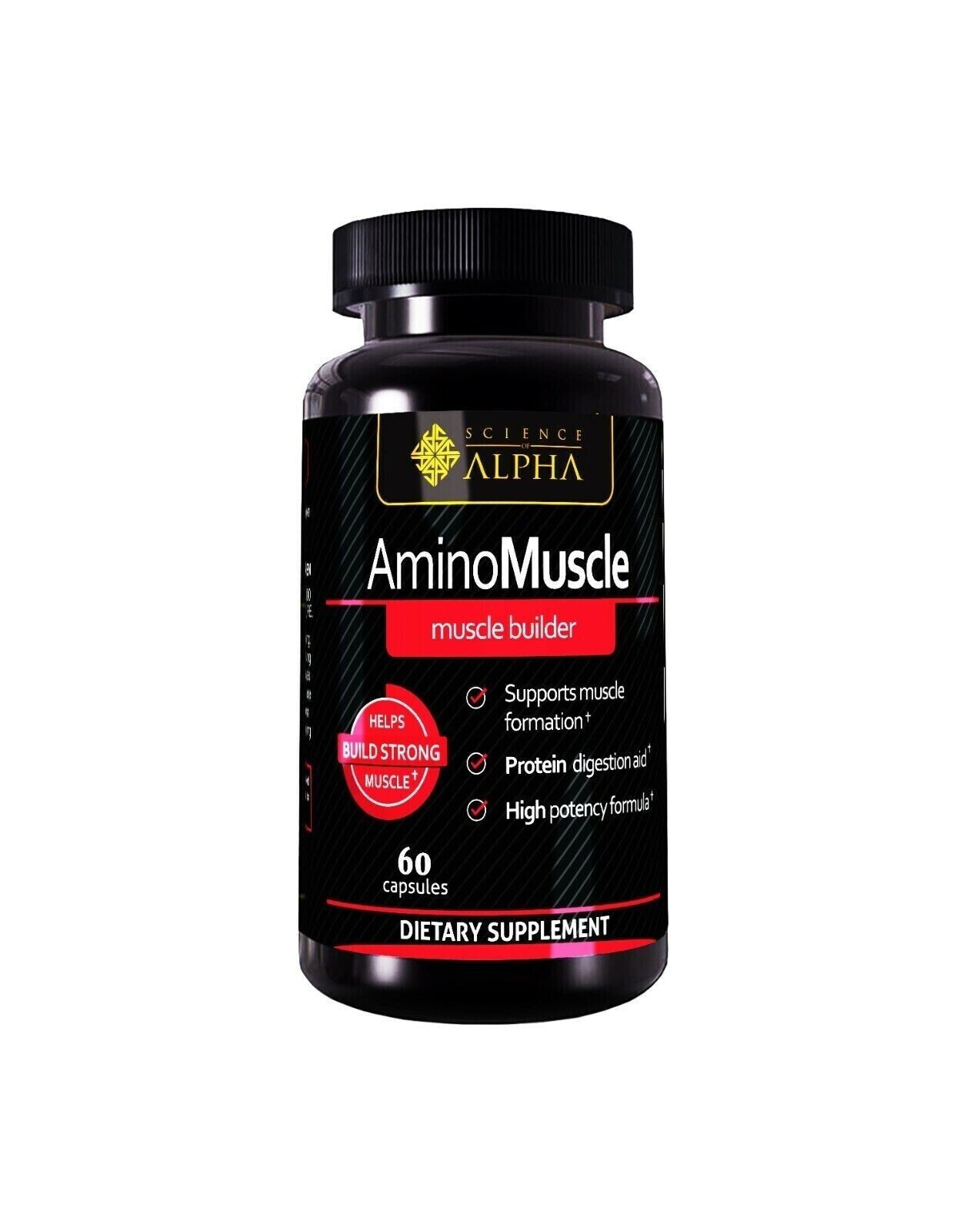 Testosterone Booster for Men, Male Enhancement Pills, Energy, Libido 60 Capsules