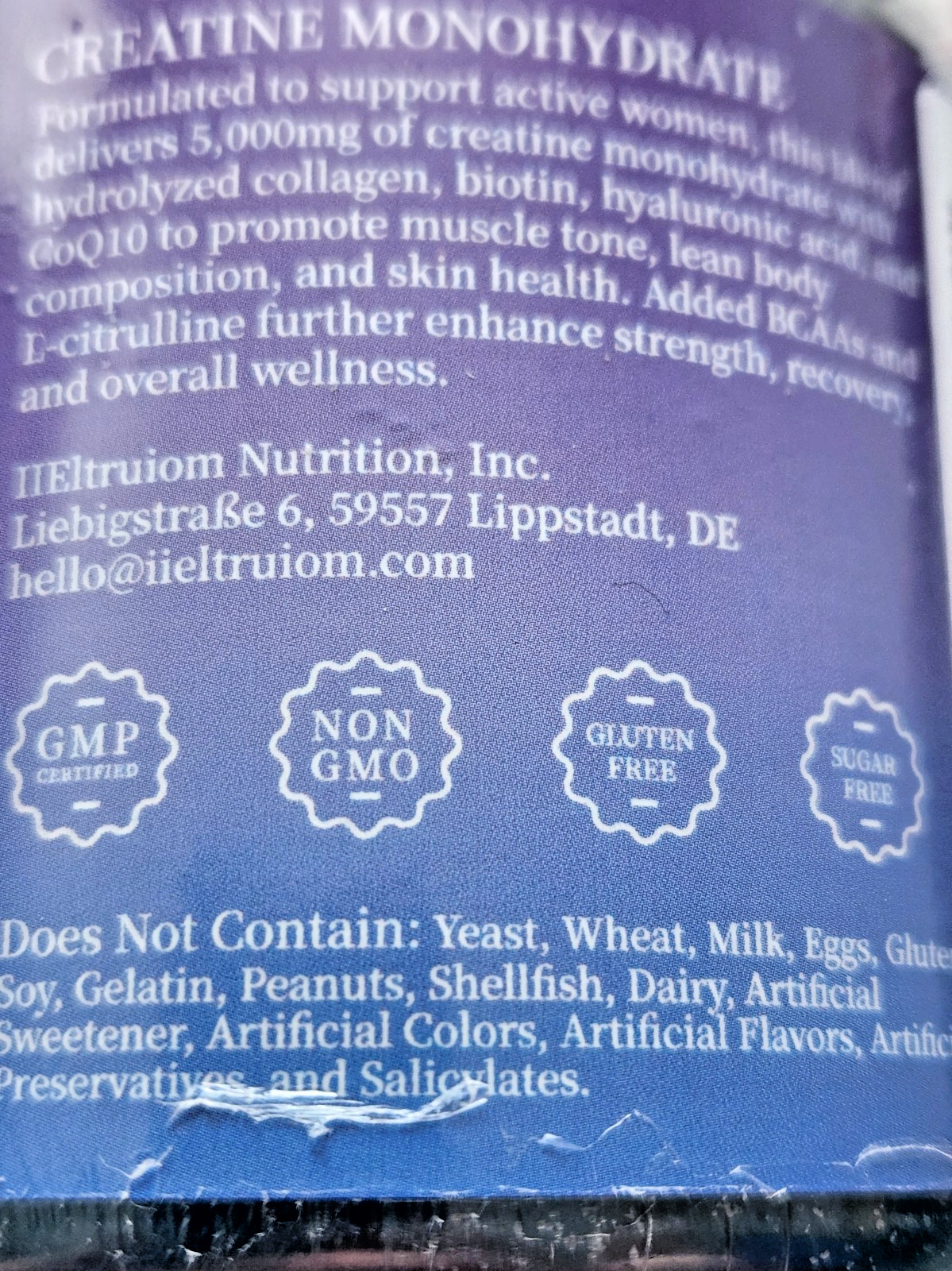 Creatine Gummies for Women ~ 5000mg Creatine Monohydrate Gummies