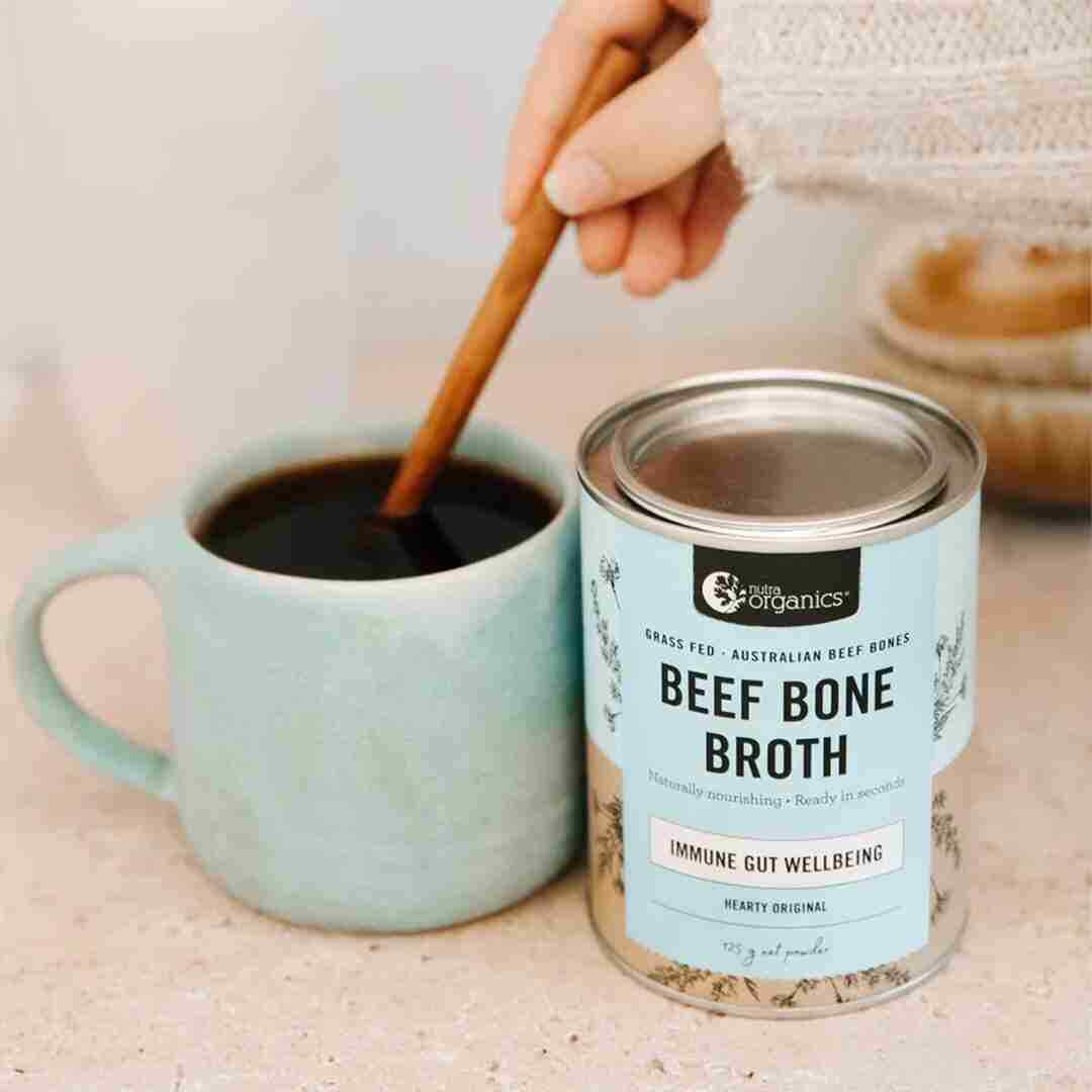 Nutra Organics, Beef Bone Broth, 125g