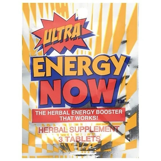 Energy Now Ultra Herbal Supplements 24 Packs 3 Pills In Each Pack