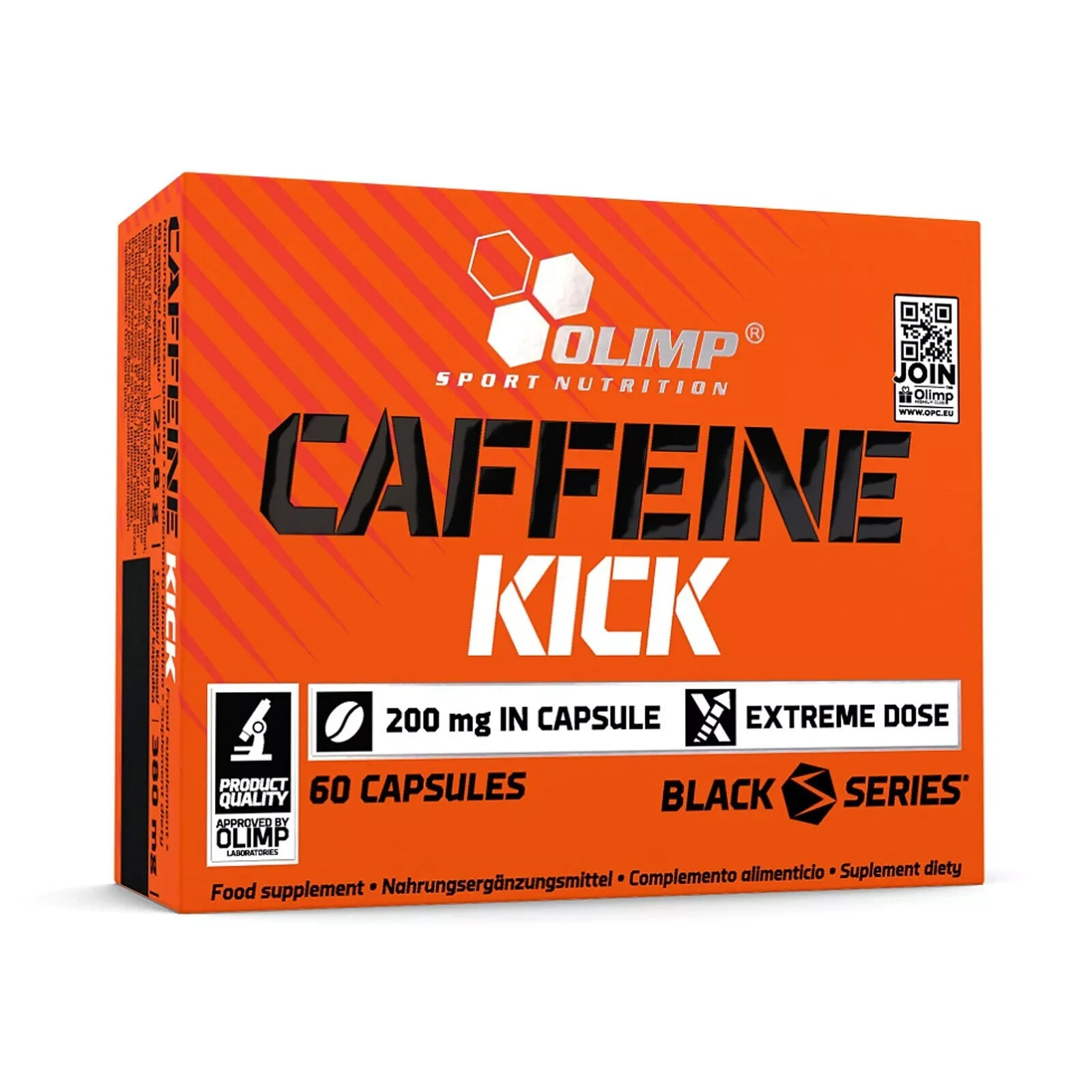 CAFFEINE KICK – Full energy, better training performanc, improved concentration
