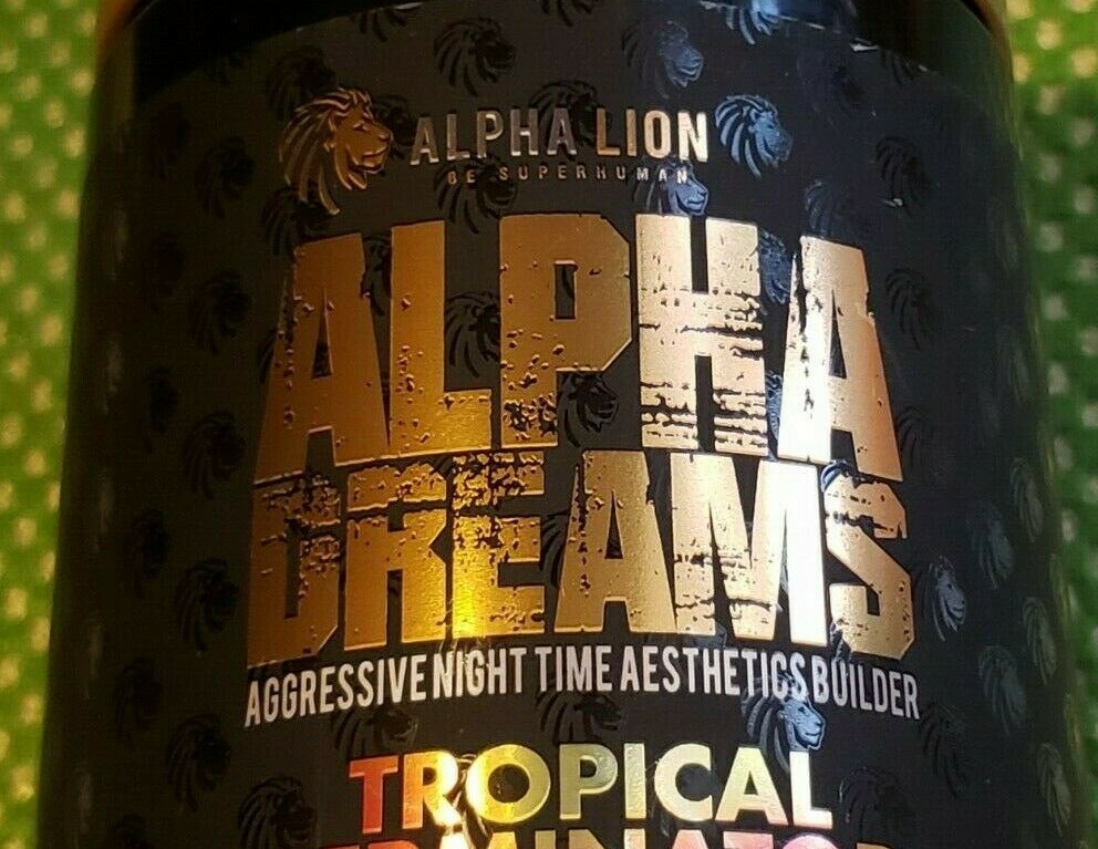ALPHA LION – ALPHA DREAMS – Tropical Terminator – Fruit Punch – 30 Serv – 1/2025