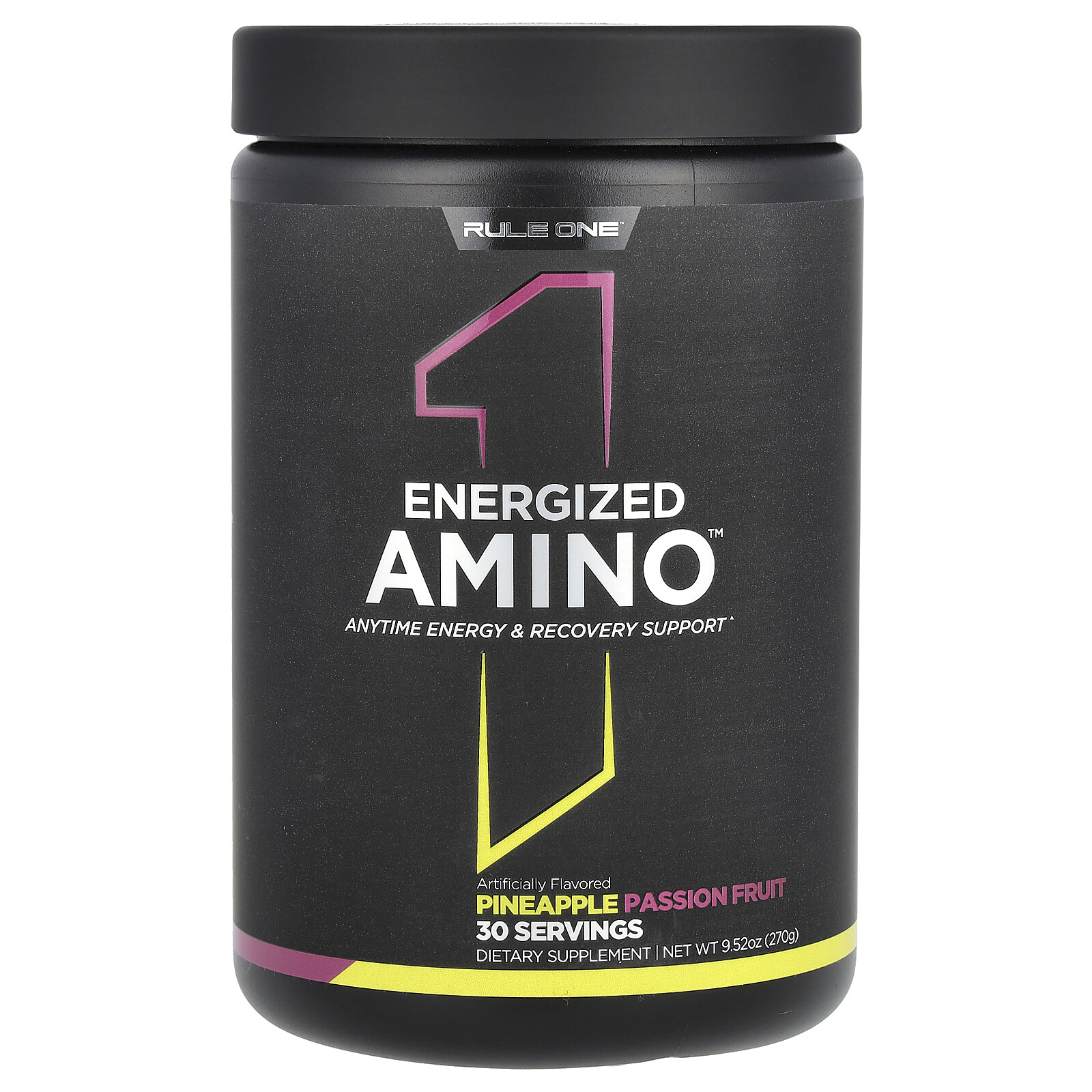 Energized Amino, Pineapple Passion Fruit, 9.52 oz (270 g)
