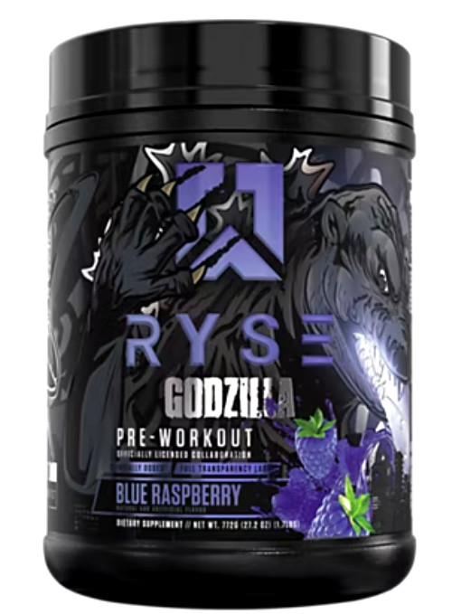 Godzilla Pre-Workout V2 – Blue Raspberry (1.7 Lbs. / 40 Servings)