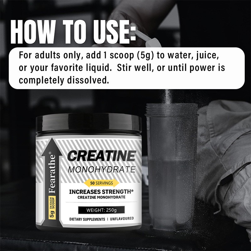 Creatine Monohydrate Micronized Powder Improve Muscle Growth Enhance Endurance