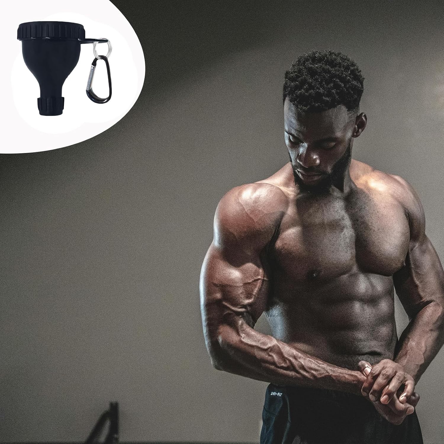 2 Pack Premium Protein Powder Containers – Portable Pre Workout and Protein