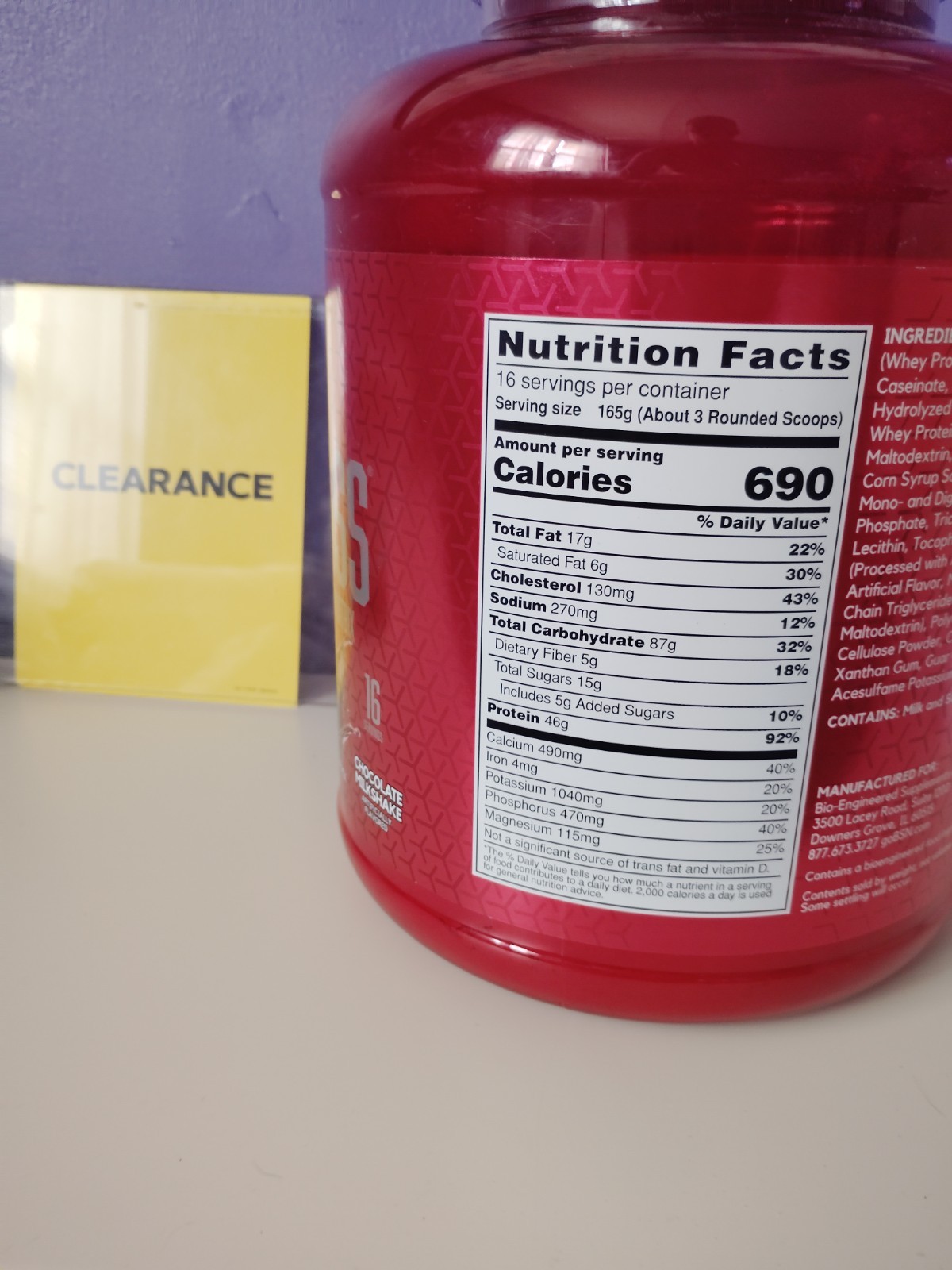 Trumass Ultra Premium Protein/Carb Matrix 46 G Per Serving
