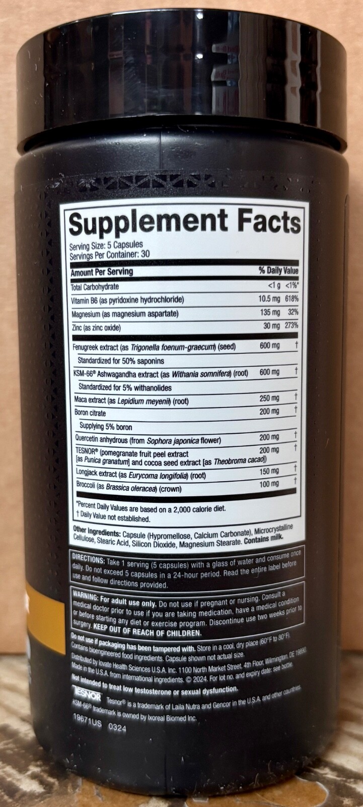 MUSCLETECH ALPHA TEST EXTREME | 150 CT | EXP 08/27