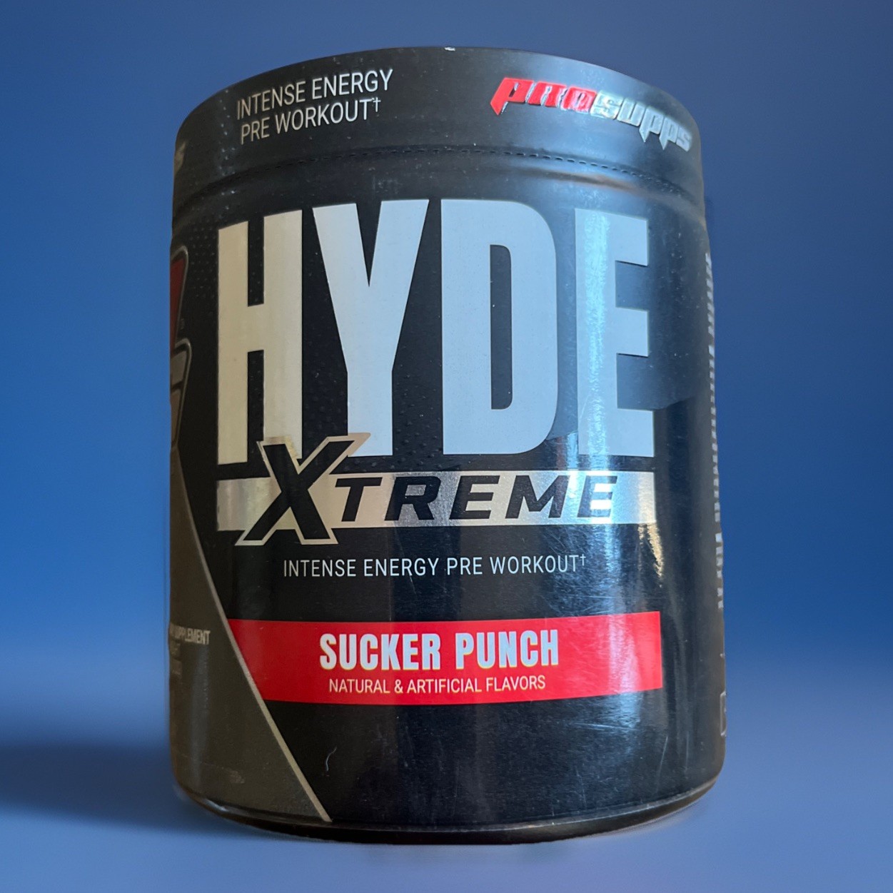 Hyde Xtreme, Intense Energy Pre Workout, Sucker Punch, 7.4 oz (210 g) READ