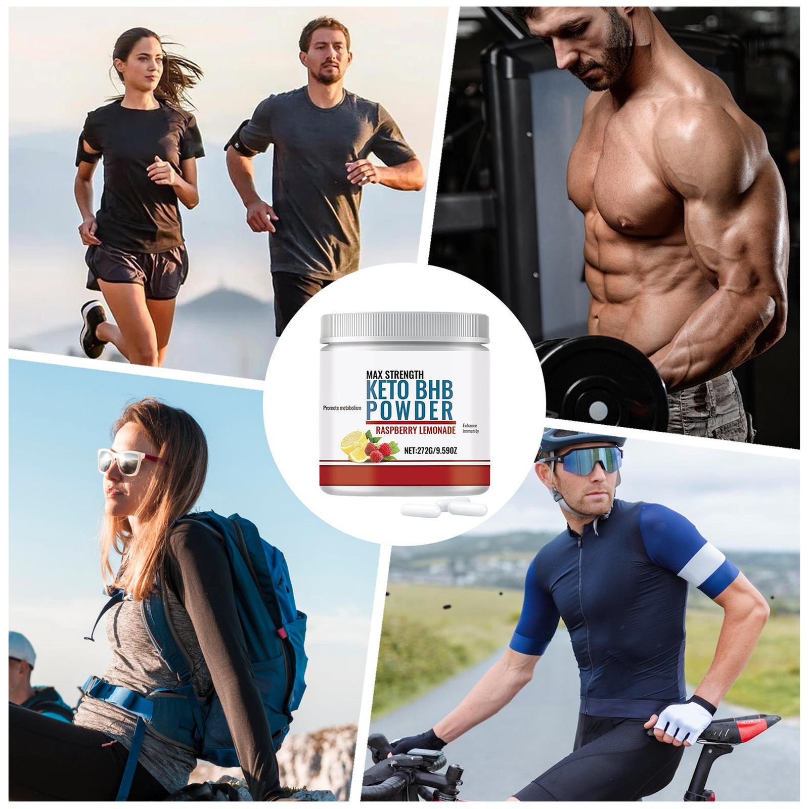 Dr. Boz Keto BHB powdered – Raspberry Lemonade Electrolyte Powder Boosts Energy