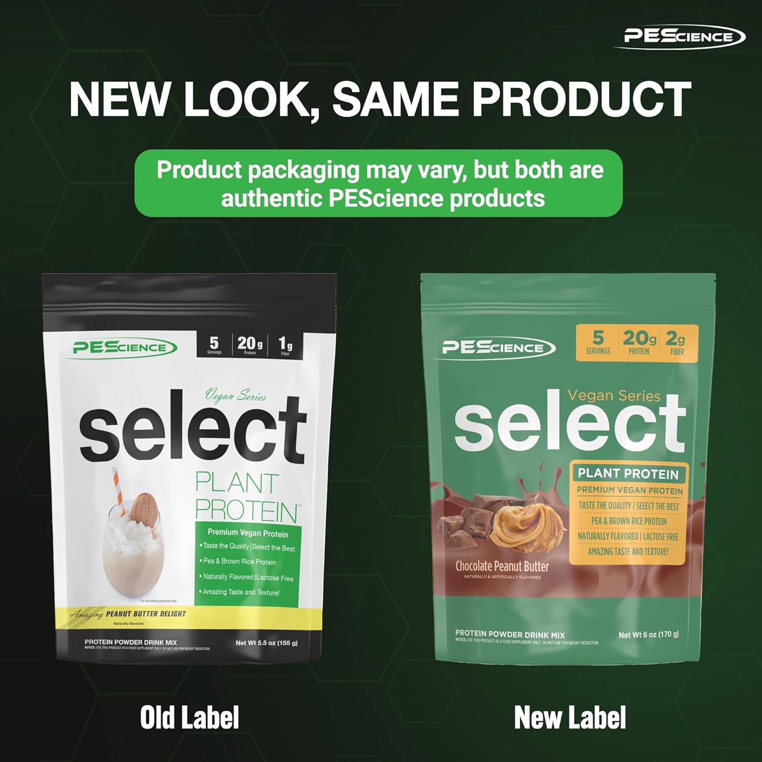 Plant-Based Vegan Protein Powder: Pea + Rice Protein Blend, Gluten/Dairy/Soy