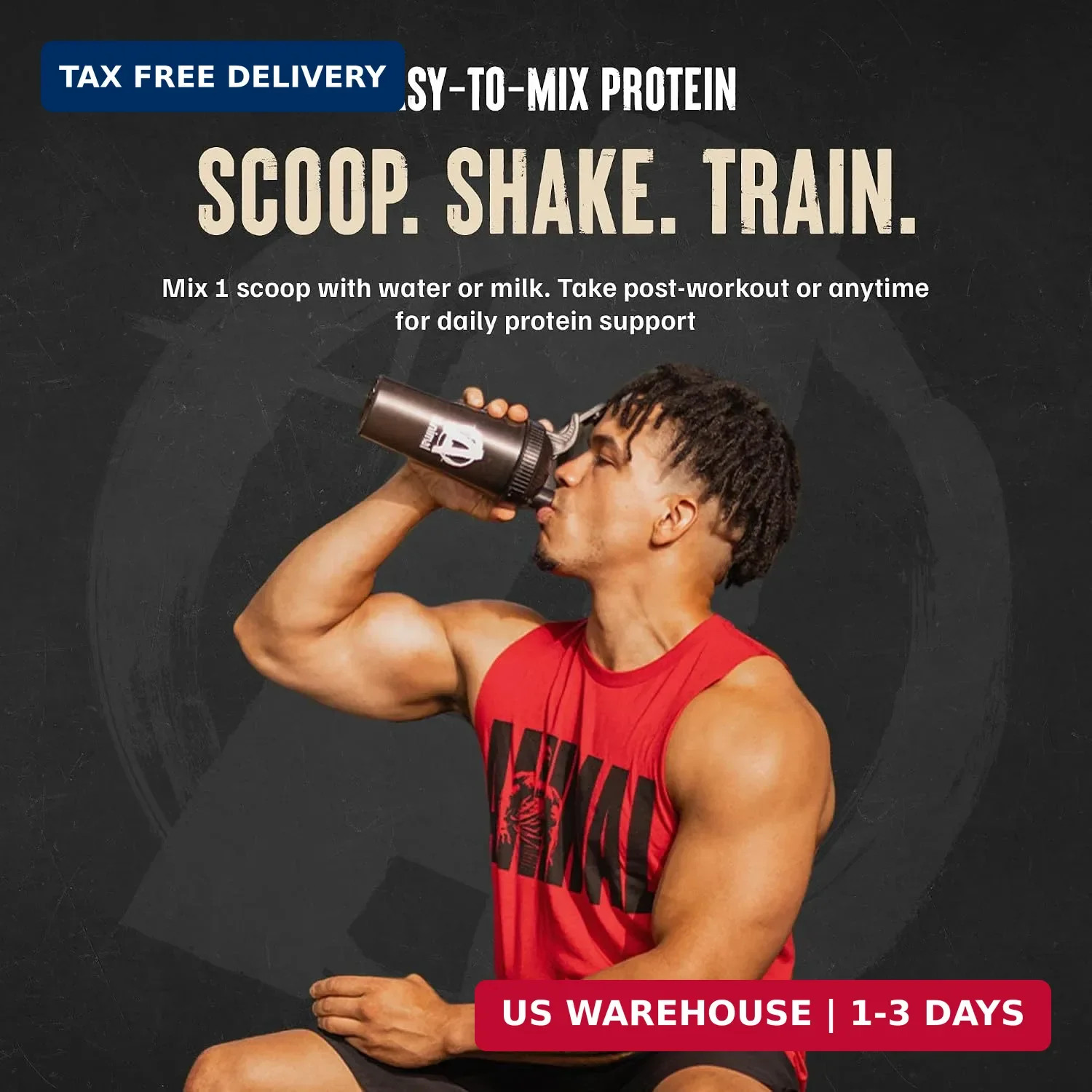 100% Whey Protein Powder – Whey Blend for Pre Workout or Post Workout, Re