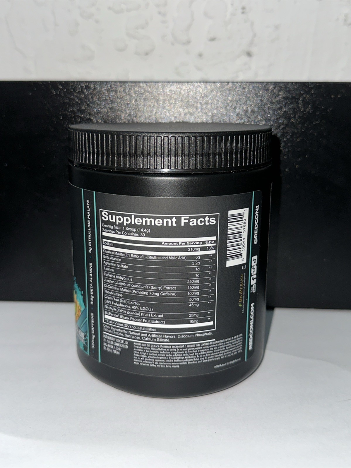 Redcon1 Total War Preworkout 30 Serving Powder Redcon Baja Bomb