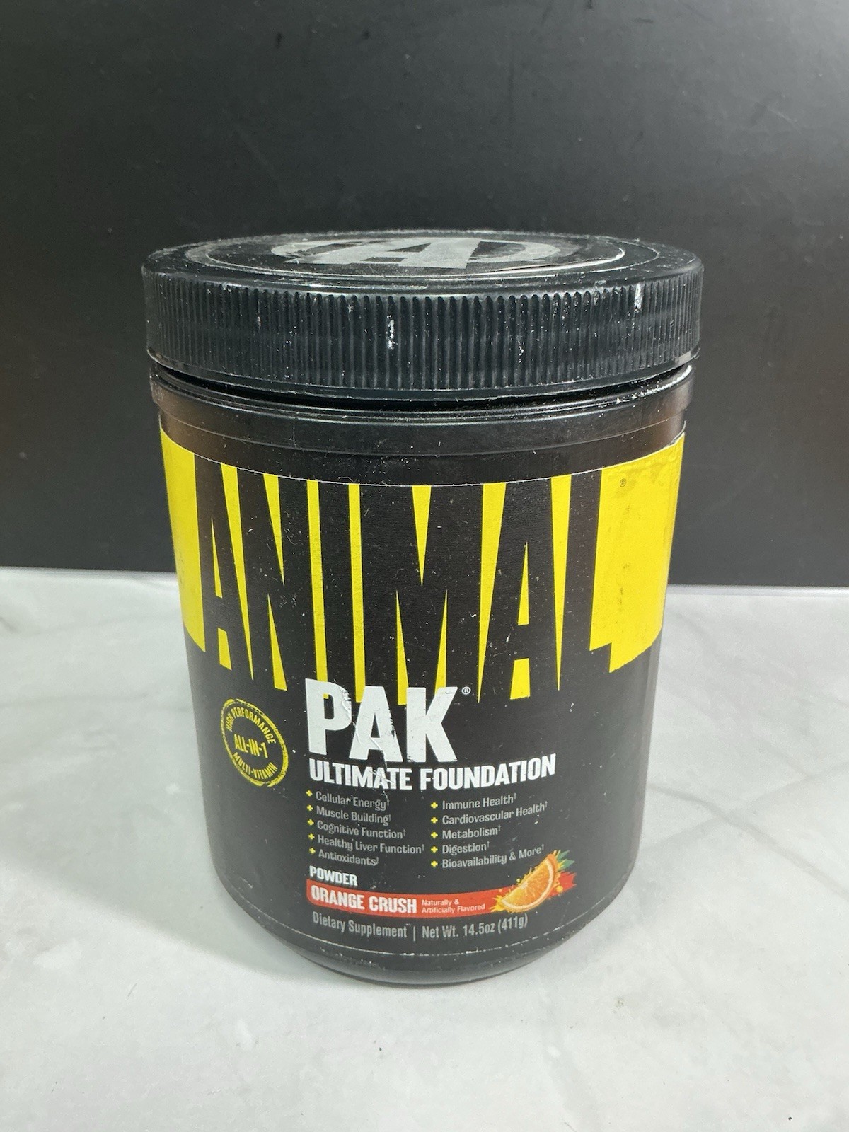 Animal Pak®, Ultimate Foundation, Orange Crush, 14.5 oz (411 g)
