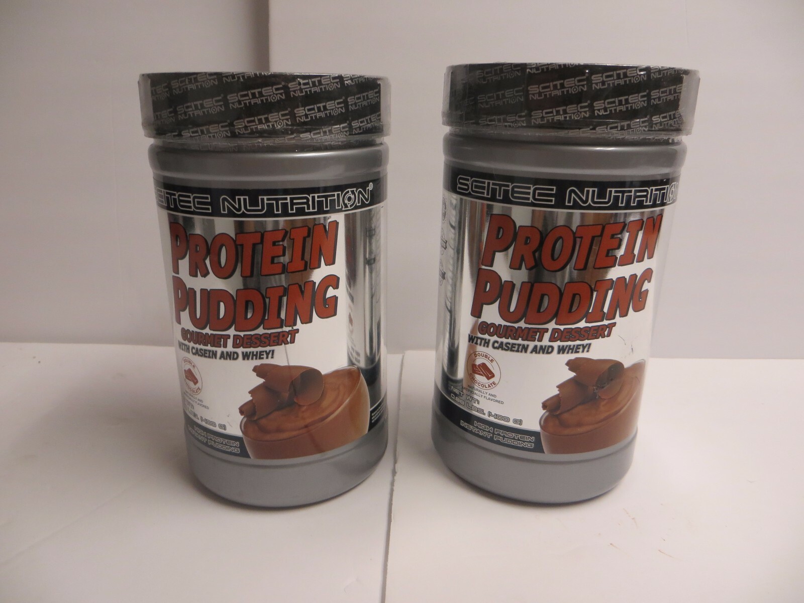 2 NEW Scitec Nutrition Protein Pudding Gourmet Dessert 400g Chocolate EXPIRED