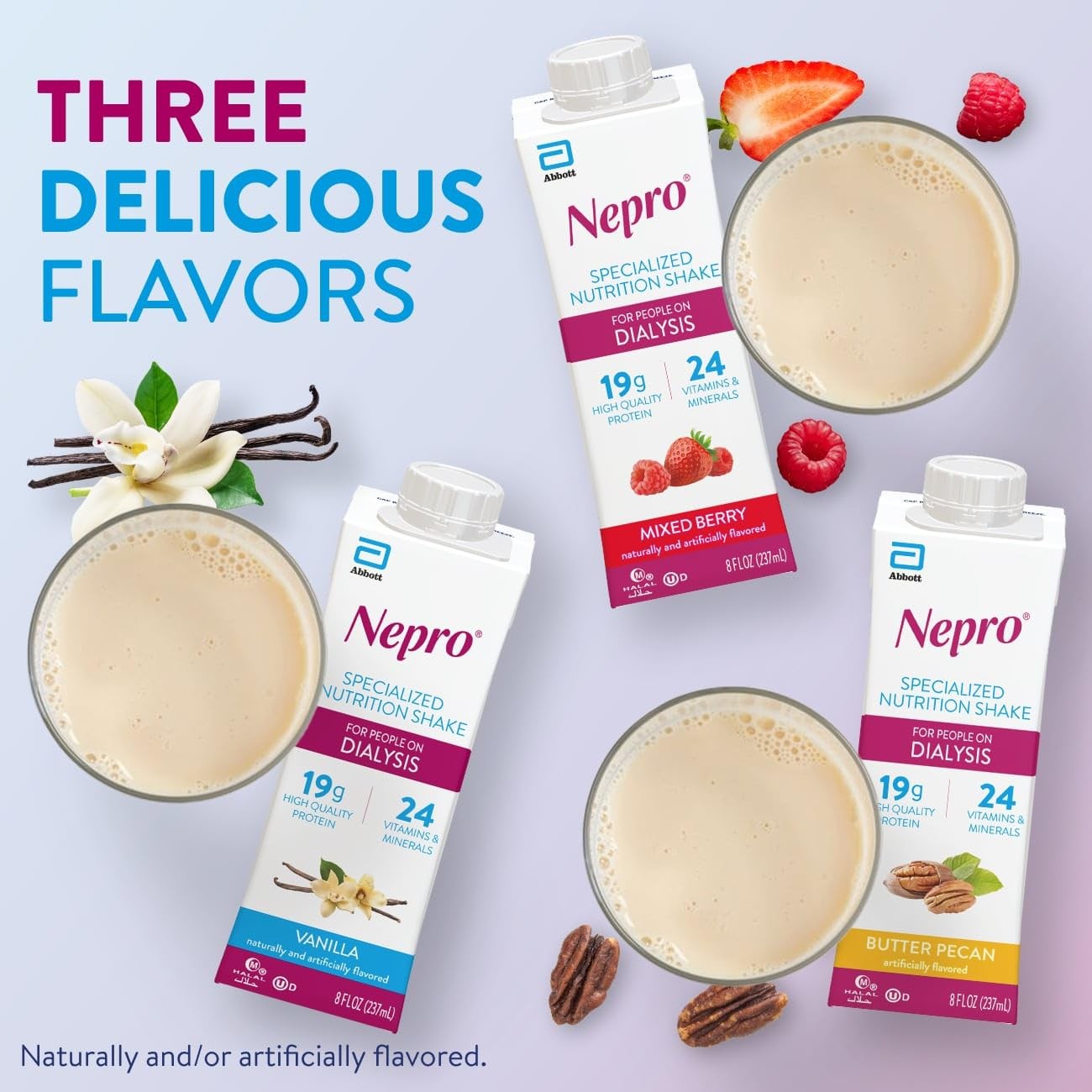Nepro Nutrition Shake For People On Dialysis 19G Protein 420 Calories Vanilla 8
