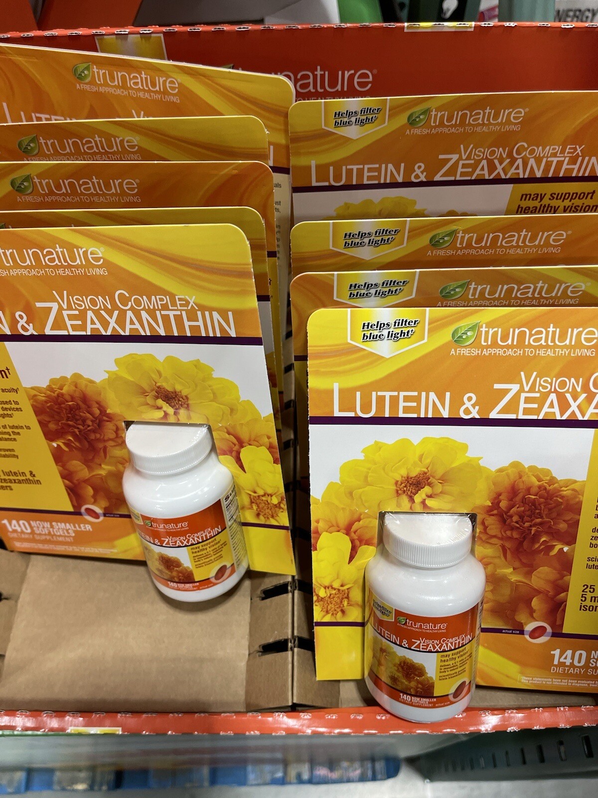 TruNature, Lutein & Zeaxanthin Vision Complex, 140 SOFTGELS.EXP:7/2025
