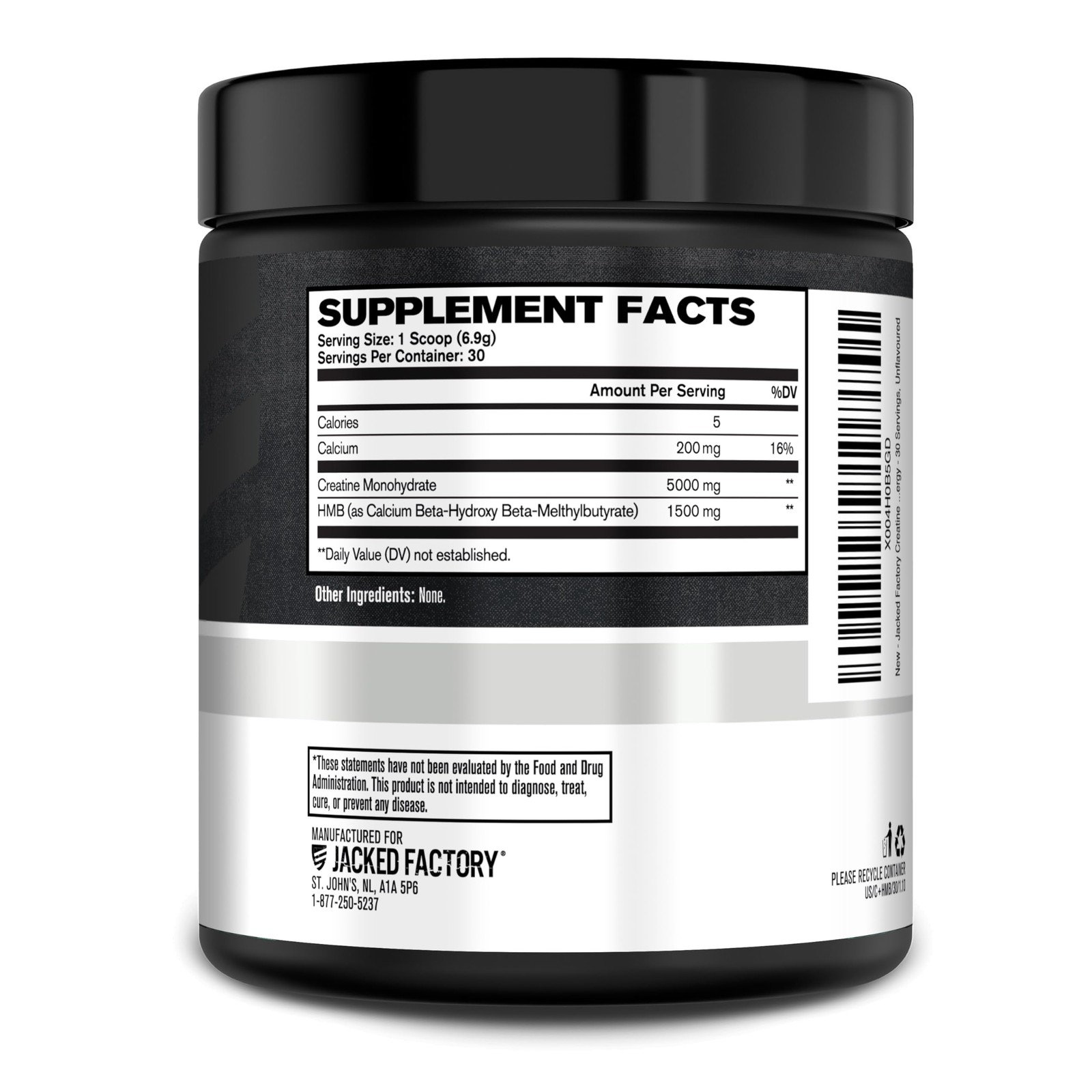 Creatine HMB Powder Supplement with Creatine Monohydrate & HMB for Men & Wome…