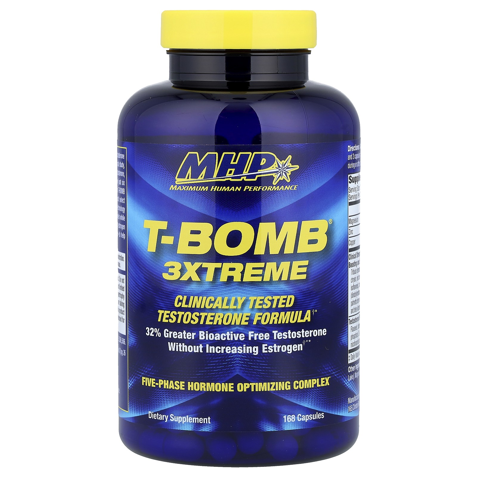 T-Bomb 3Xtreme, 168 Capsules