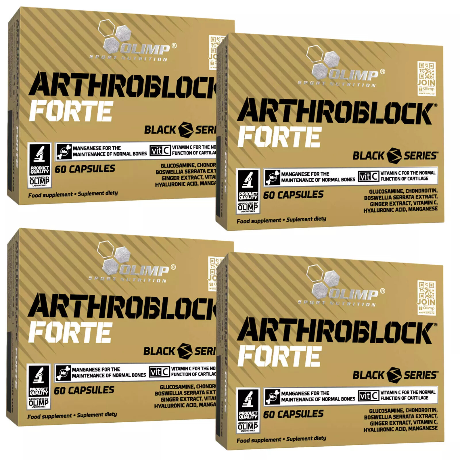 OLIMP ARTHROBLOCK FORTE – Cartilages Bone & Joint Health – Flexibility Vitamins