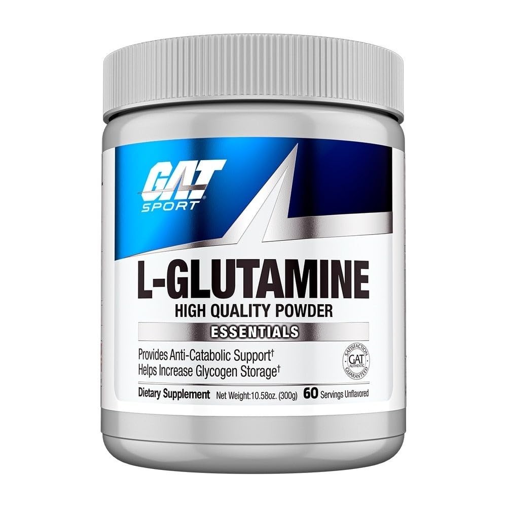 L-Glutamine Powder Unflavored 300g | Muscle Recovery & Immune Support Supplement