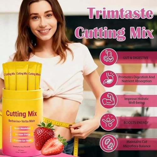 New Cutting Drink Mix – Berberine, Chromium, Satiety & Metabolism Suppor | Gut