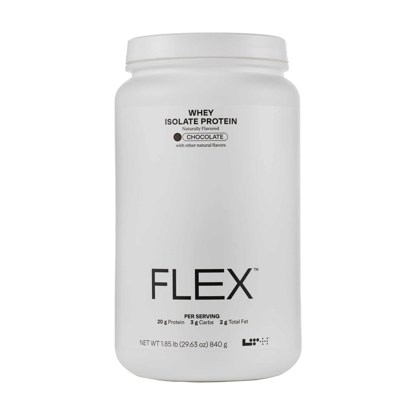 LTH Flex Whey Protein Isolate -Chocolate, 30 Servings Exp 10/25/26