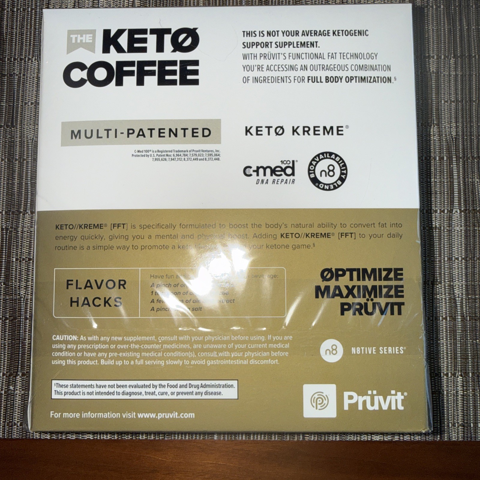 🔥🔥 Pruvit Keto Kreme 20 Packets Flavor SWEET KREME Supplement EXP: 08/2027