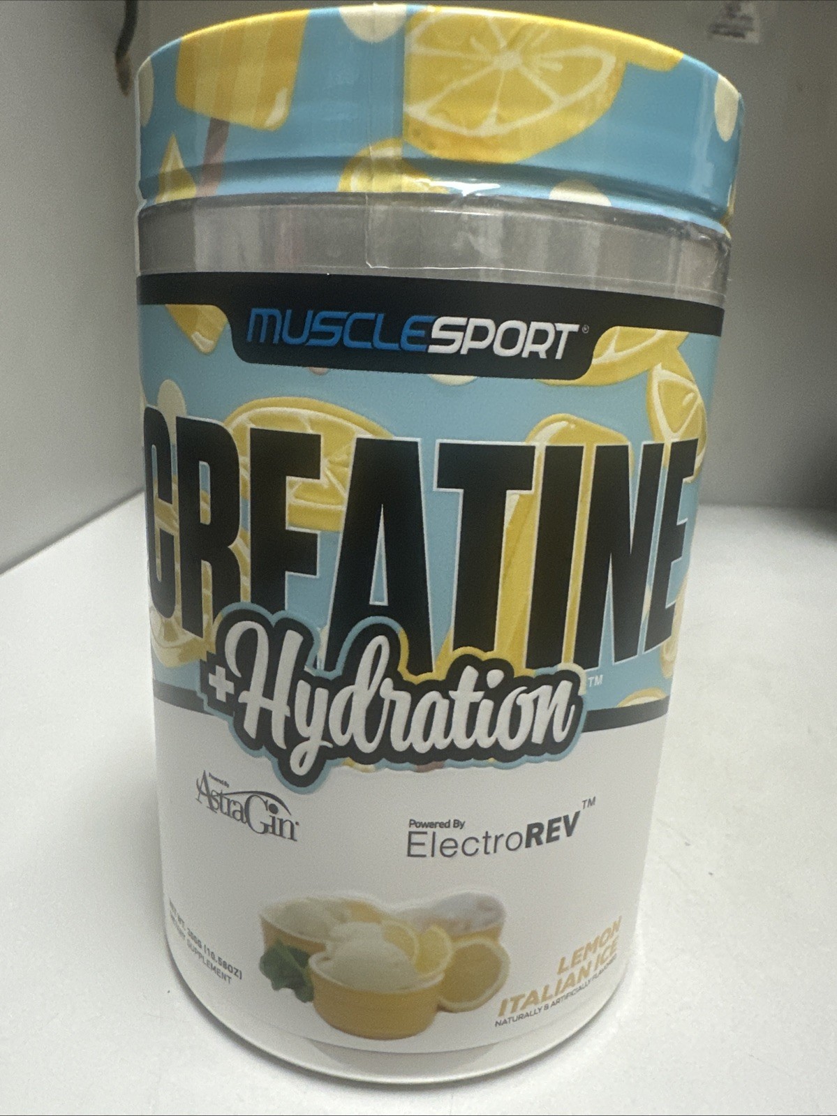 Musclesport Creatine + Hydration, Strawberry Watermelon, 10.58 oz Exp 09/2026