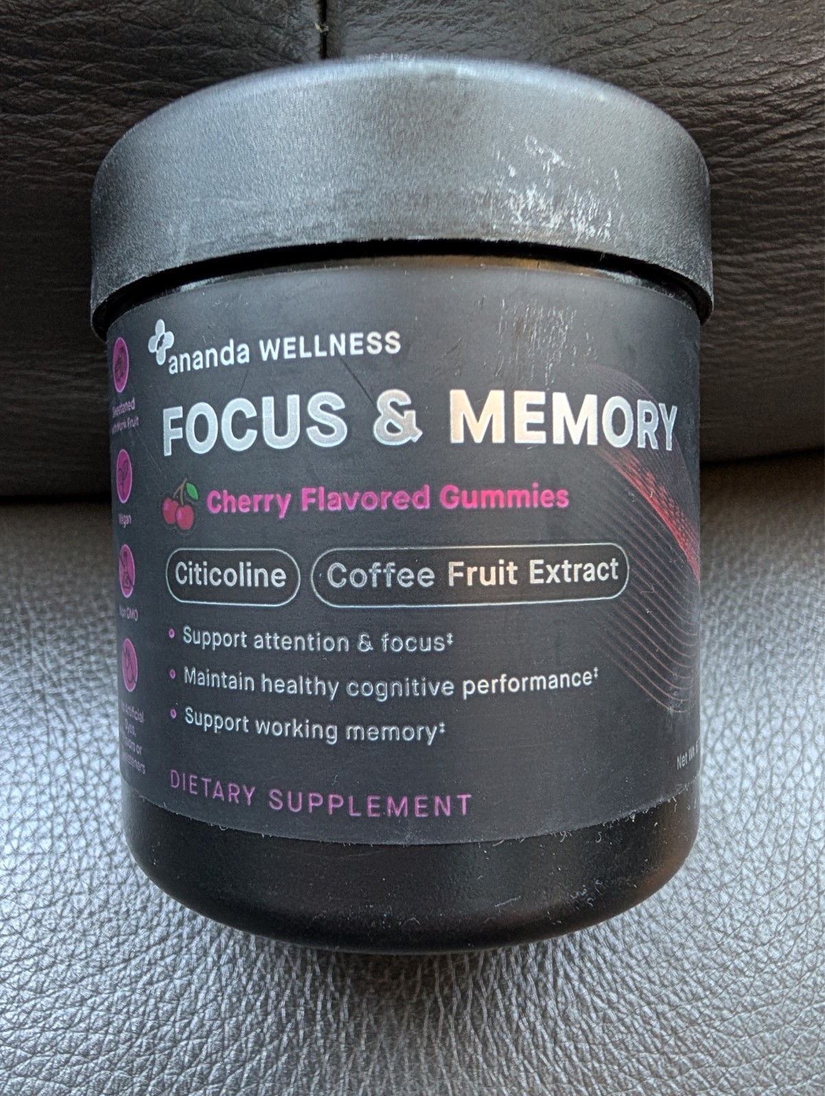 Ananda Wellness Focus & Memory Gummies – Brain Supplements for Memory and Focus