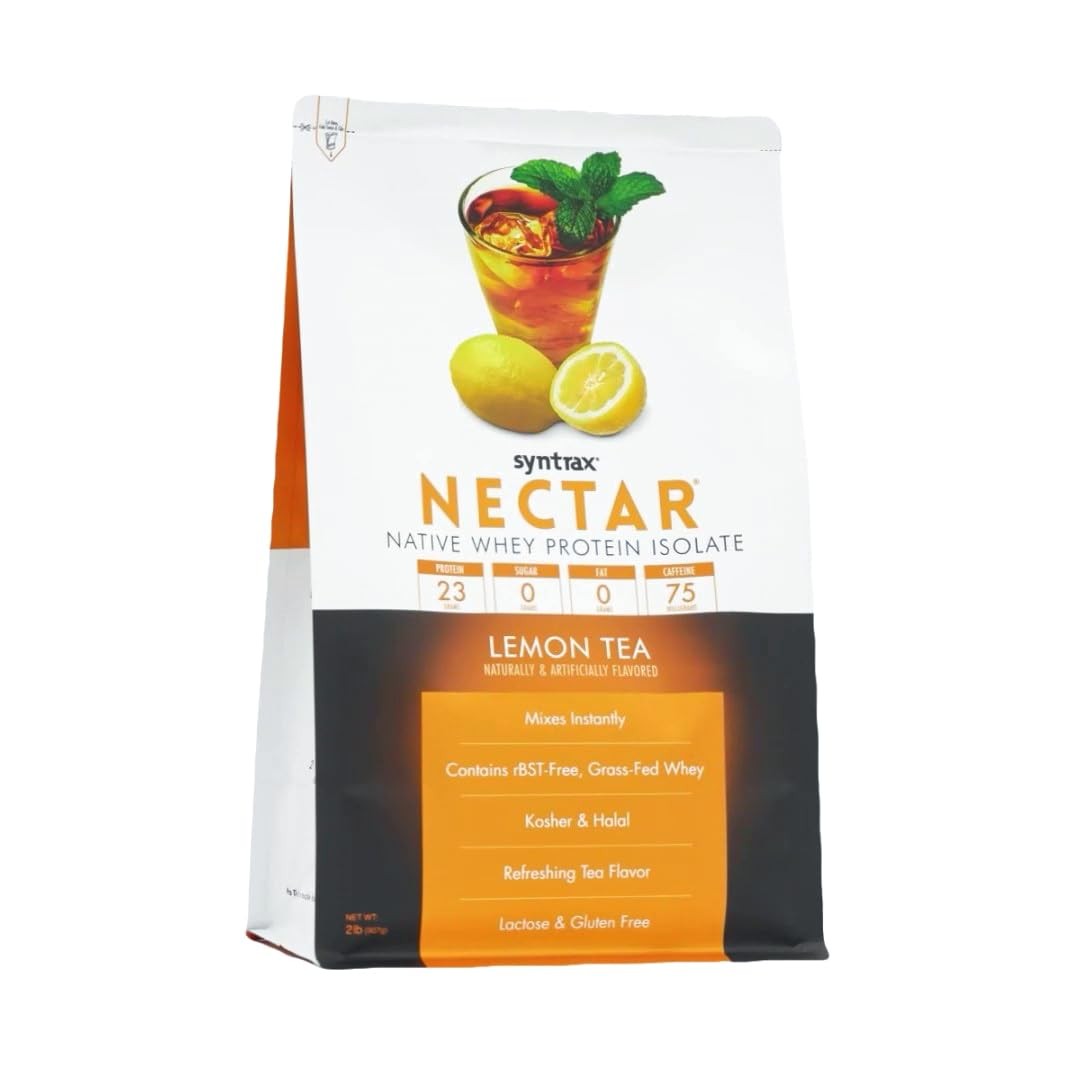 Syntrax Nutrition Nectar, 100% Whey Protein Isolate Powder, Refreshing Fruit …