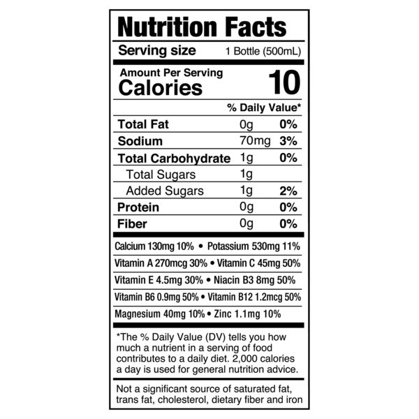⚽Más+ byMessi Miami Punch Hydration Sports Drink 16.9 fl oz Pack of 6 🚚