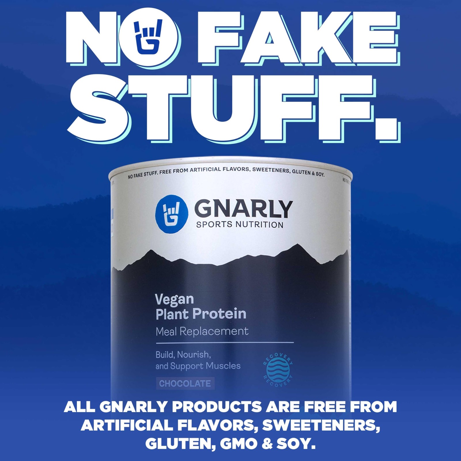 Gnarly Nutrition Vegan Plant Vegan Nsf Sport Replacement Daily Nutritional 28.2