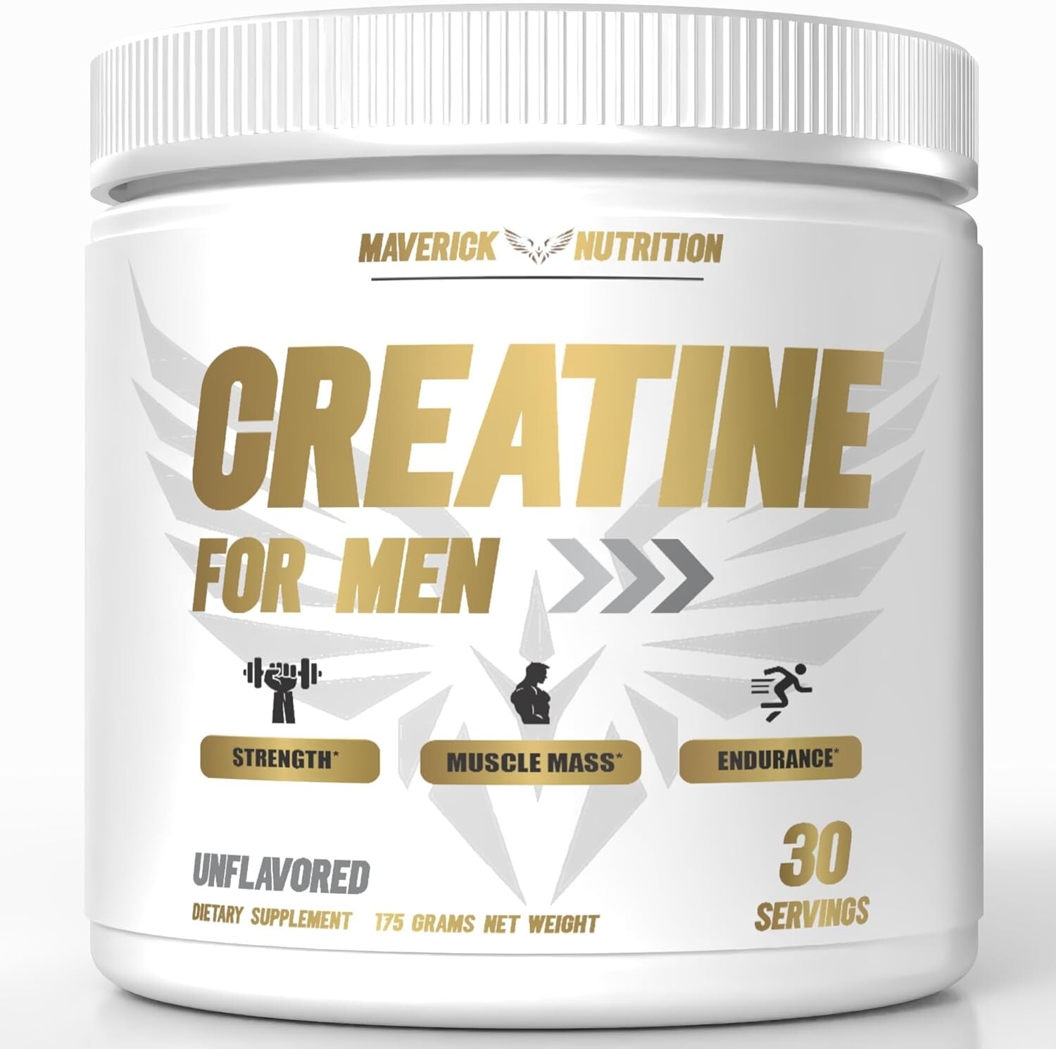 Pure Creatine Monohydrate 175 Gram Powder Micronized 30 Servings 5g Per Serving