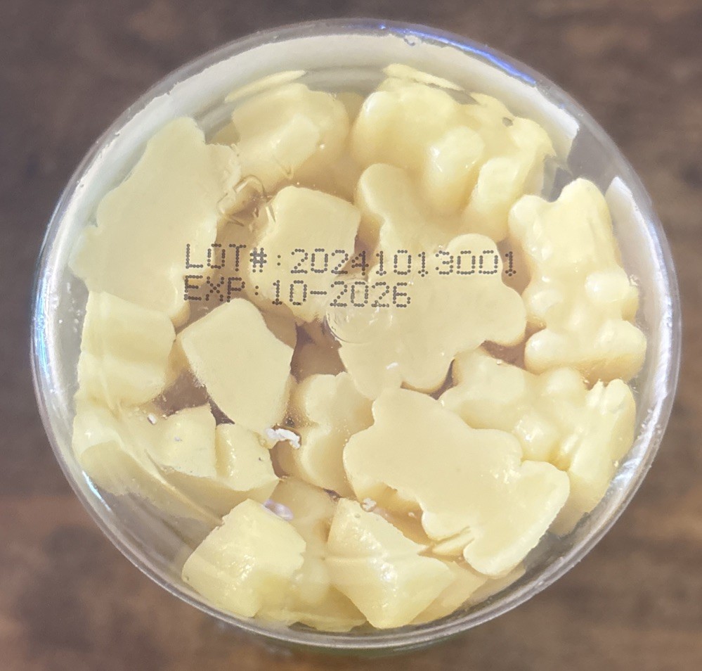 2x Happyummmm Creatine Monohydrate 5000MG 180Ct Gummies, Lemon Flavor