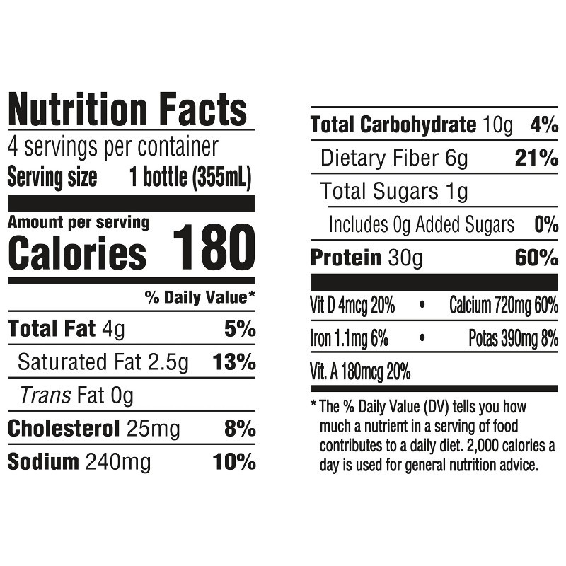 Mocha Latte Caffeinated Casein Milk Protein Shakes