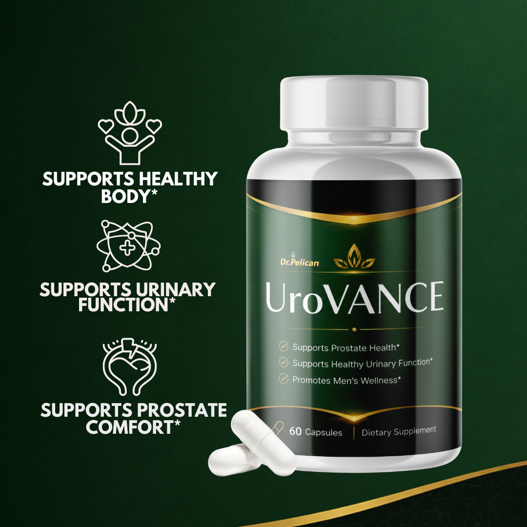 UroVANCE- Prostate Support- 5 Bottles- 300 Capsules