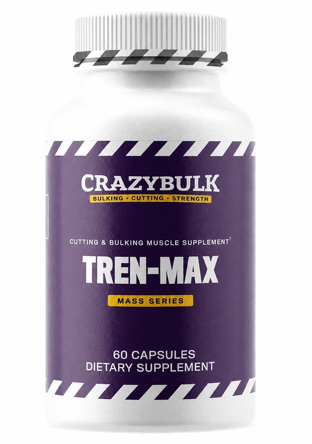 CRAZYBULK TREN-MAX | Natural Anabolic Body Building Supplement -60 Caps | Pack-5