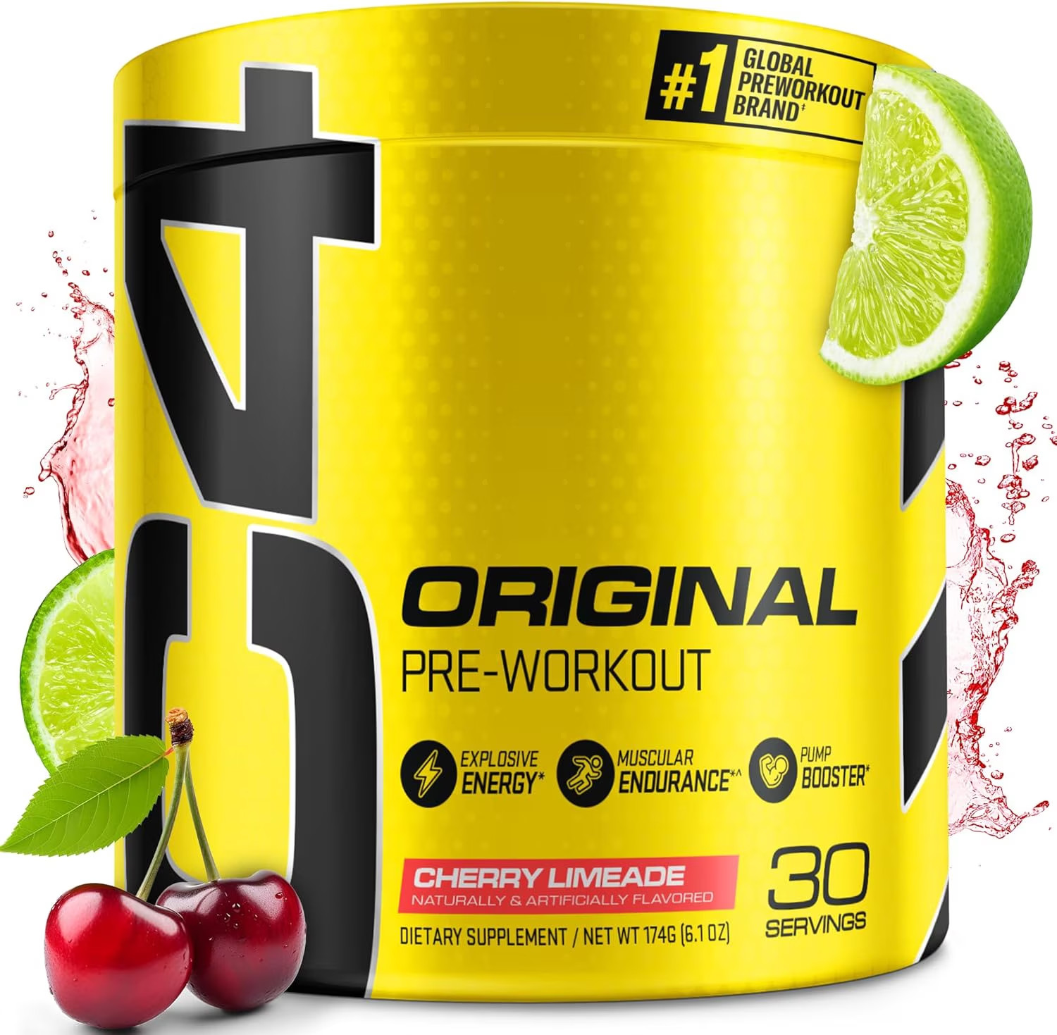 C4 Original Pre-Workout Powder, Frozen Bombsicle, 30 Servings