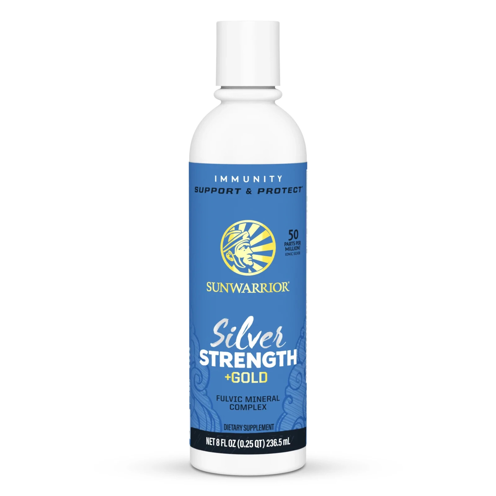 Sunwarrior – Silver Strength Gold, Fulvic Mineral Complex, Immune Support – 8 oz