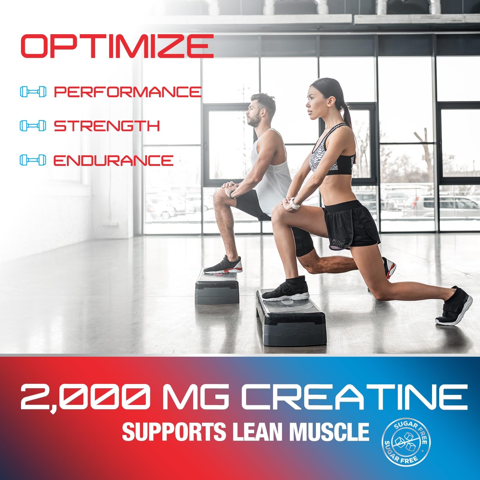 Creatine Monohydrate Gummies 2000mg – Best Micronized, Sugar Free Creatine Ch…