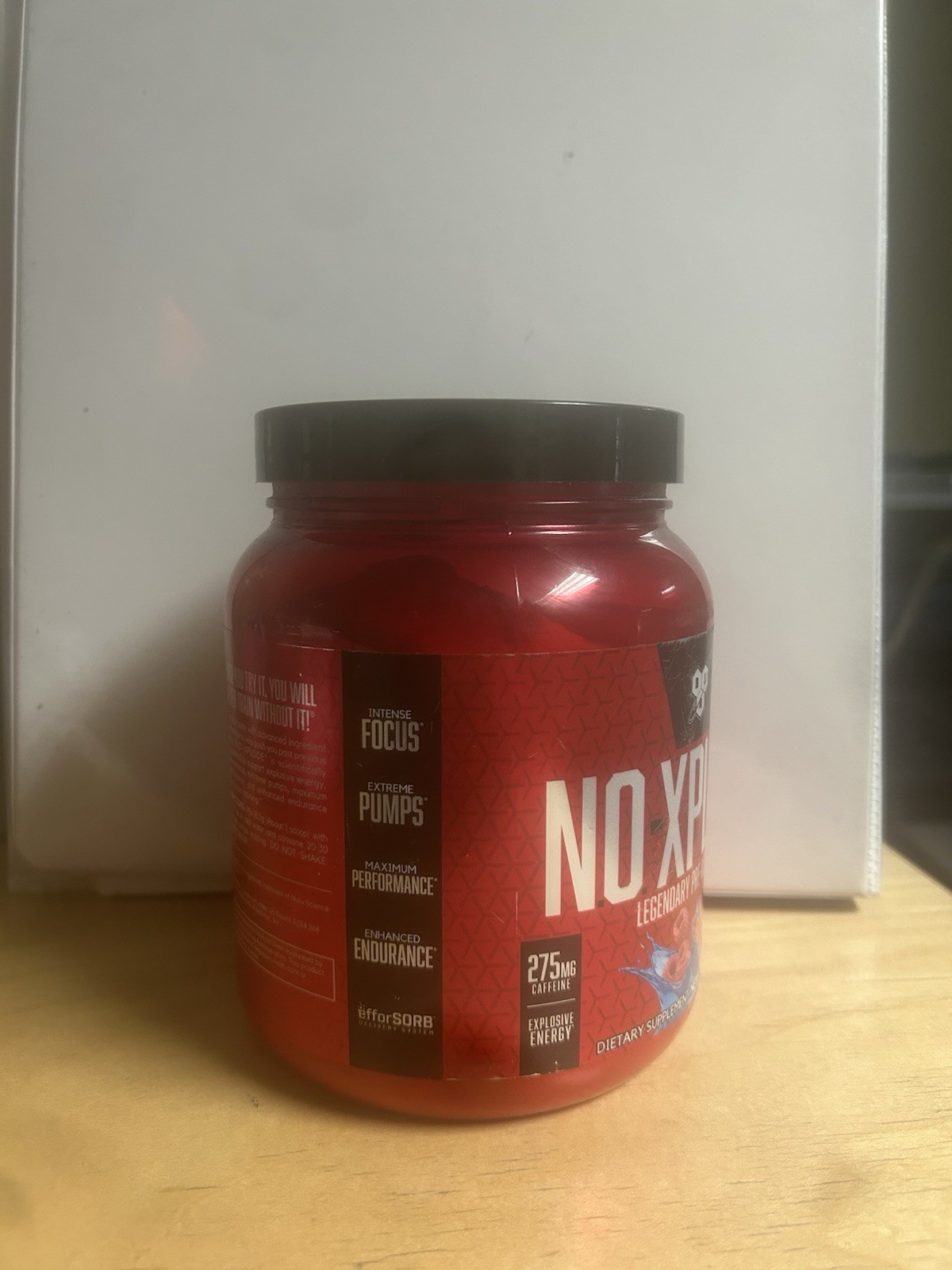 BSN No-Xplode Advanced Strength Supplement – Blue Raspberry (30 Servings)