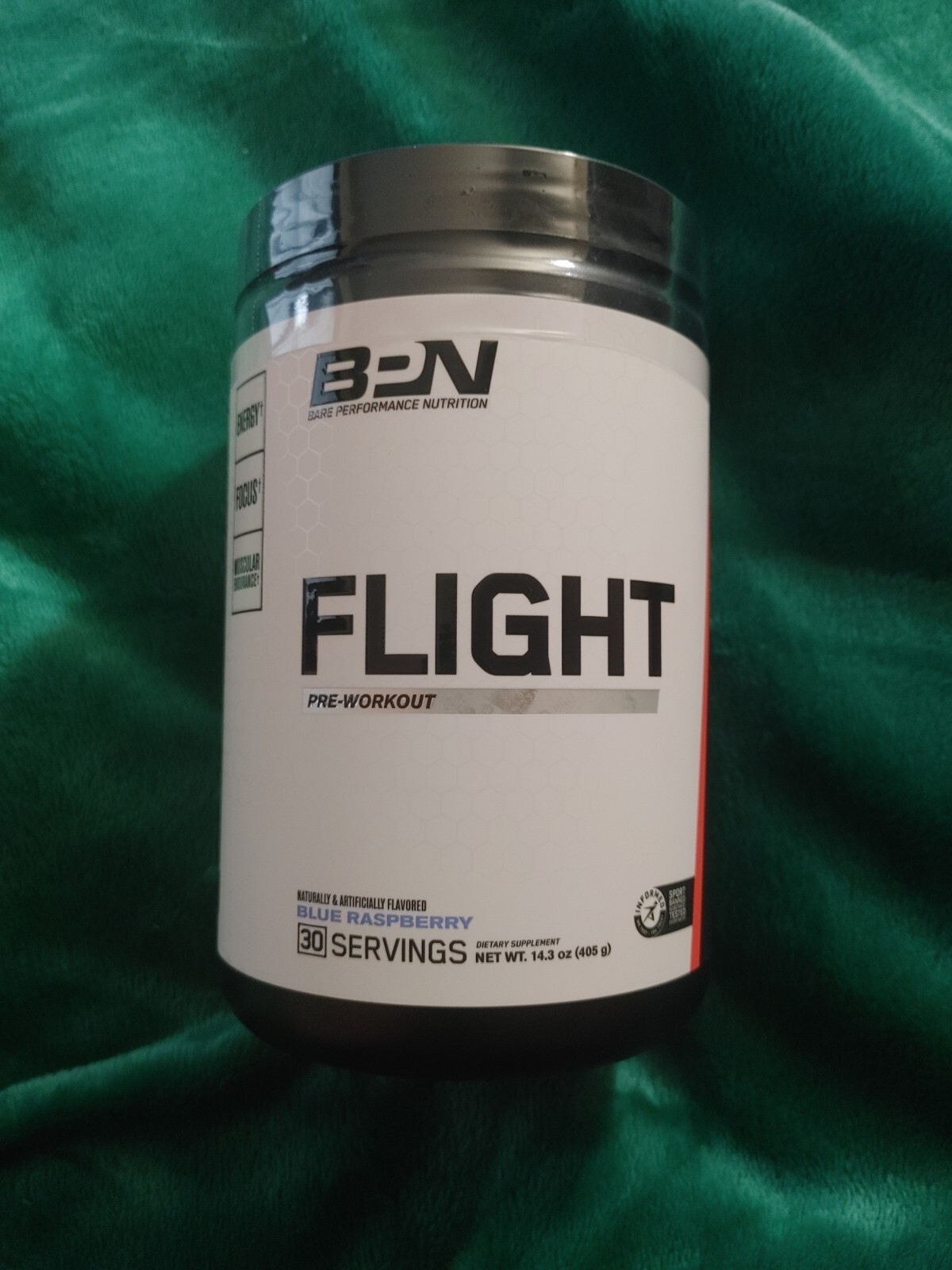 Bare Performance Nutrition Flight Pre Workout- Energy, Focus, & Endurance