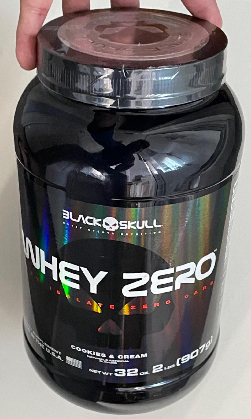 Similar to Isopure BLACK SKULL 100% Whey Isolate Protein C. & Cream 2 Lb. 39 Ser