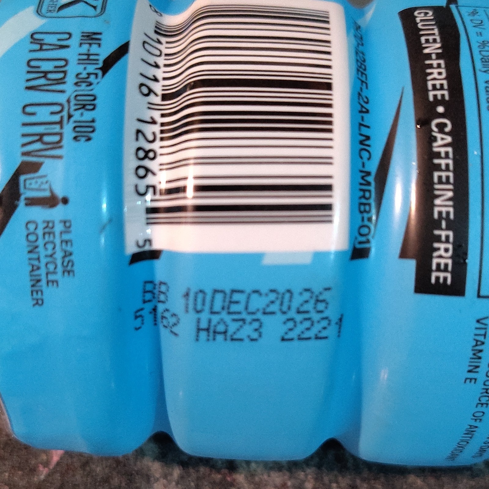 Prime Hydration Drink MrBeast Berry Freeze 12 fl oz Gluten-Free Caffeine-Free