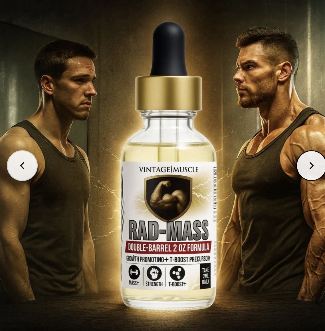 VM 💪Cycle🔁Bundle Deal:4&5DHEA:Rad,🧪Epi Test,GH Tropin, Pct W/Titan Test Base